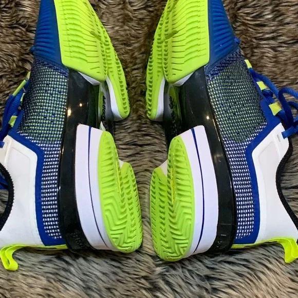 Lacoste AG-LT21 Ultra Tennis Shoes Men's NWOT Blue - BLU/BLK • 2M7 Size 10.5 - Picture 9 of 14